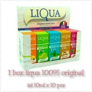 LIQUA ORIGINAL AUTHENTIC 1 BOX LIQUID ROKOK ELECTRIK PER PAK 0 NIKOTIN