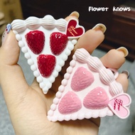 Flower Knows Strawberry Cupid Fragrance Air Fragrance Atmosphere Solid Aroma Pendant Girl Butterfly 