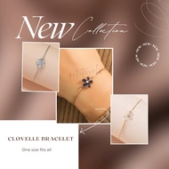 (SG Instock) Clovelle Adjustable Bracelet | Minimalistic Jewellery Gift | Danity Statement | Valenti