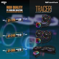 AIGO DARKFLASH TRACER DT-120 / DT-240 / DT-360 AIO LIQUID CPU COOLER 120mm / 240mm / 360mm Support I