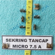 FUSE MICRO 7.5A PLUG-IN FUSE/
