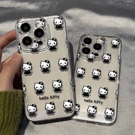 HP Soft clear VIVO case Minimalist Stylehp with Cat Element for VIVO Y02T Y15 AS Y16 Y02S Y11 Y12 Y1