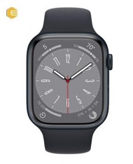 Apple - Apple Watch Series 8 GPS 41mm 午夜暗色鋁金屬錶殼配運動錶帶 (SZ: S/M 適合手腕 圍130–180mm) (平行進口)
