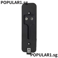 POPULAR Video Doorbell Back Panel, Black  Black Back Panel, Easy to Install with Hook Doorbell Replacement Parts for Blink Bottom Plate Doorbell Back Panel