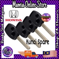 HONDA 2 BUTANG KUNCI PENDUA @ KUNCI SPARE KERETA HONDA CIVIC CITY JAZZ BRIO AMAZE ACCORD @ CAR KER R