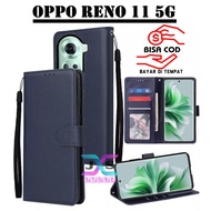 Flip case wallet OPPO RENO 11 5G cover leather case standing Open Close