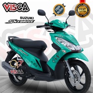 Decal Skydrive 125 Full Body Stiker Skydrive 125 Full Body Striping Skydrive 125 POLOS