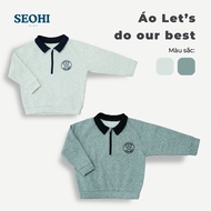 LETS DO OUR BEST sweatshirt and Jogger pants Set for children 13-36kg (Code WA017+WQ007)
