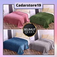 Selimut TEBAL Comforter QUEEN Soft Cotton Quilt Comforter