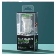 Robot 2 USB car and Motorcycle charger trendy B7G5 Durable simple good Quality NEW High Quality Late