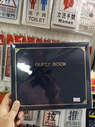 日本金邊嘉賓簽名簿NCL 藍面 Guest Book