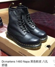 size：UK5）Dr Martens  1460 black 黑色軟皮 Boots