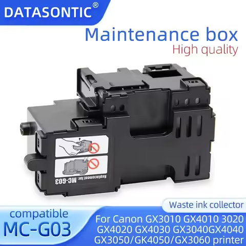 MC-G03 G03 Maintenance Tank Compatible For Canon GX3010 GX4010 GX3020 GX4020 GX4030 GX3040 4040 3050
