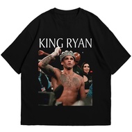 King Ryan Garcia T-shirt Vintage Boxing Player Black Combed Premium Unisex