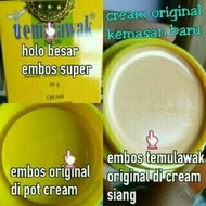 Temulawak CREAM Package ORIGINAL Holo Gold Big Gold - Day &amp; Night CREAM+Soap