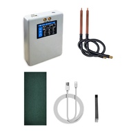 1Set Portable 2 Inch Color Screen Spot Welder 80 Gears Adjustable Spot Welding Machine 2.4A Quick Ch