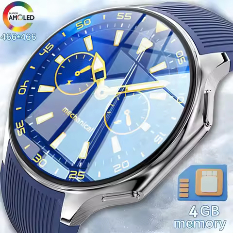 2024NEW DT Watch X Smart Watch Player 3D AOD Mode Waterproof Smartwatch Wristwatch 4GB Amoled Screen
