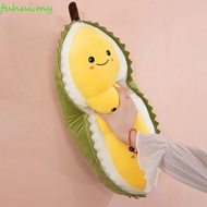FUHUI Durian Hugging Pillow, Fluffy Collection Fruit Durian Plush Pillow, Cartoon 30cm Soft Appease 