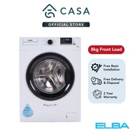 ELBA 8kg Front Load Washing Machine | EWF 80121 A