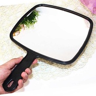 Extra Large HD Makeup Mirror Square Handle Mirror Round Portable Handheld Mirror Beauty Salon Hair S