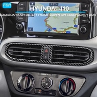 Car Dashboard Air Outlet Frame Cover Air Conditioner Vent Cover Trim for Hyundai -i10 i10 Interior A