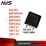 10PCS/LOT DG302 RJP30H2A RJP30E4 RJP63G4 RJP63K2 30F131 30F132 30F133 TO-263 MOSFET Transistor chip 