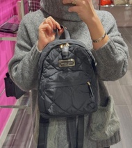 💖長期斷貨💒全新日本代購💒 Marc Jacobs Backpack 菱格女士背囊背包(大/細碼)💒包含日本訂單收據💒順豐包郵💒店內有很多其他款式