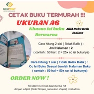 A6 COLOR A6 BOOK CONTENTS A6/ novel book/cerpen learning book