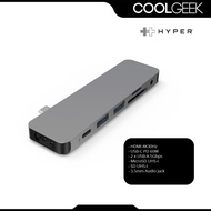 HYPERDRIVE SOLO 7-In-1 USB-C Hub (Gray / Silver) GN21D
