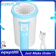 ^eQQ^Automatic Dog Cleaner for Large Dogs Automatic Cleaner Dog Cleaner White and Blue