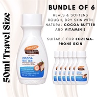 Palmers Cocoa Butter with Vitamin E Lotion Travel Size (50ml) BUNDLE OF 6