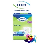 [Limited, Cheapest Price] TENA VALUE XL, Adult Diapers, Super Absorbency Diapers [8pieces per pack]