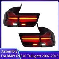 Car Lights for BMW X5 E70 LED Tail Light 2007-2013 E70 Rear Stop Lamp Brake Signal DRL Reverse Autom