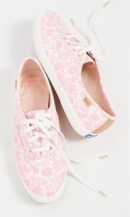 Keds x Rifle 霓虹花粉紅色 Paper Co Champion Moxie Floral Sneakers