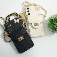 Softcase Wallet Butterfly Bag For Samsung A16 | Case Sling Bag modelhp | Case hp | Case Pouch | Aest
