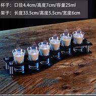B52 Wild Geese Cup Shot Glass Rainbow Stand Set Chinese Style Cocktail Glass Bullet Cup Alcohol Uten