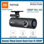 [Global Version] Xiaomi 70mai Smart Dash Cam 1S 1080P Superior Night Vision Car Recorder Wifi Car DVR Video CameraWisteh