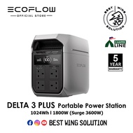 NEW Ecoflow Delta 3 Plus Power Station 1024Wh I 3600W Surge