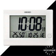 [WatchClubOnline] QHL089W Seiko Wall Clock Mini Convertible Folding Stand Hygrometer Digital QHL089 QHL-089 QHL-089W