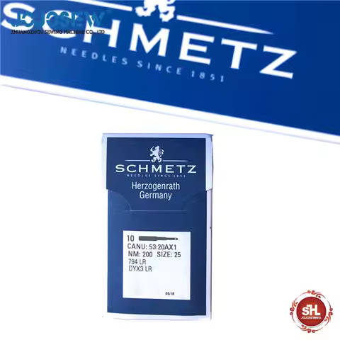 DYX3 DYX3LR 794LR 53:20JL1 SCHMETZ German Blue Lion SY7061 round head needle four needle six thread 