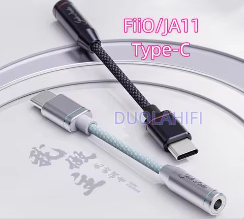 FiiO/JA11 portable decoding ear amplifier small tail Apple Android phone universal lossless adapter
