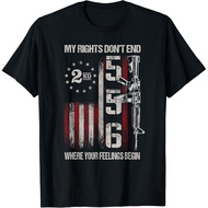 2Nd Amendment Feelings America Usa Patriotic Funny Gift  T-Shirt