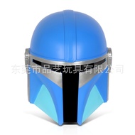 Mandalorian StarWars Character Star Wars Head Around Star Wars Head White Soldier Black Warrior Mask