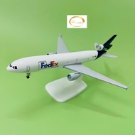 McDonnell Douglas MD-11 Airplane Model FEDEX Express Global Transport Brand Scale 1:400 Beautiful Gl