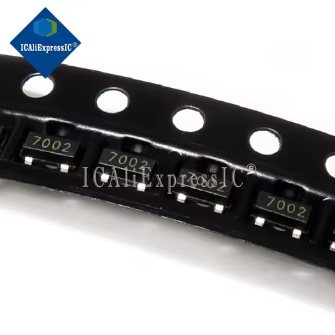 100pcs/lot 2N7002LT 2N7002 7002 N-Channel MOSFET N-CH SOT23 SMD In Stock