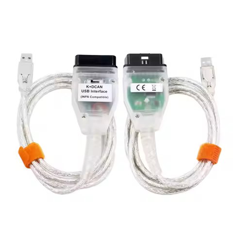 OBD2 Interface Cable For BMW INPA K+CAN DCAN OBD2 Scanner Interface USB FT232RL Portable Driver Prog