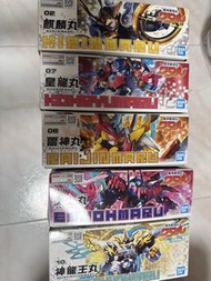 [五盒] Bandai 魔神創造傳 麒麟丸 皇龍丸 雷神丸 炎上丸 神龍王丸
