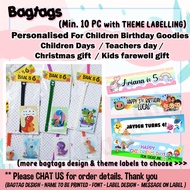 Christmas Gift Children Day Gift Customised Bag Tag Personalised Bag Tag Customise BagTag Birthday Gift Christmas Gift