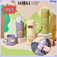 EELHOE 2 in 1 toothbrush holder, portable travel toiletries case, mouthwash cup miiki_vn welo.my