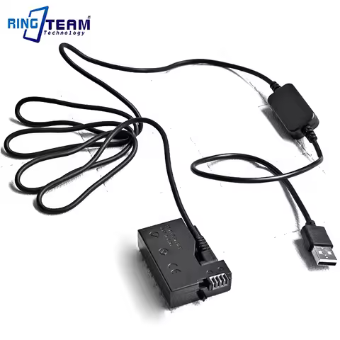 5V USB Drive Cable Power ACK-E8+DR-E8(LP-E8 LP E8 Dummy Battery DC Grip) for Canon EOS 550D 600D 650
